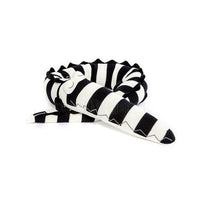 HKM-876755 Striped Crocodile Pillow for Children - Soothing Decorative Toy for Ages 4-6