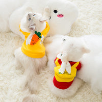 HKM-876883 Cute Cartoon Sweater for Pets - Cozy Cotton Autumn & Winter Wear