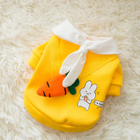 HKM-876883 Cute Cartoon Sweater for Pets - Cozy Cotton Autumn & Winter Wear