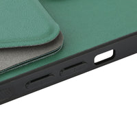 HKM-876883 Versatile Phone Case with Card Holder for Apple Models - Simple Design in Multiple Colors