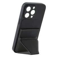 HKM-876883 Versatile Phone Case with Card Holder for Apple Models - Simple Design in Multiple Colors