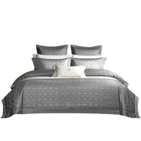 HKM-876947 Four-Piece Duvet Cover Set for 1.8m Beds - Durable Reactive Print and Dye Finish