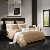 HKM-876947 Four-Piece Duvet Cover Set for 1.8m Beds - Durable Reactive Print and Dye Finish