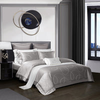 HKM-876947 Four-Piece Duvet Cover Set for 1.8m Beds - Durable Reactive Print and Dye Finish