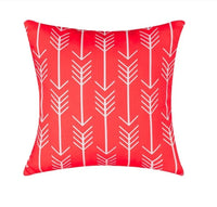 HKM-877011 Geometric Short Plush Pillowcase Cushion Cover in Cotton-Linen Blend