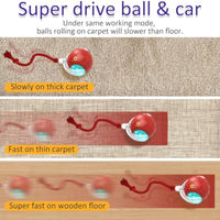HKM-877075 Interactive Motion-Activated Cat Toy with Chirping Sounds for Exciting Playtime on Carpet