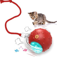 HKM-877075 Interactive Motion-Activated Cat Toy with Chirping Sounds for Exciting Playtime on Carpet