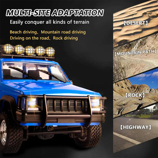 HKM-877203 1/12 Scale 4WD RC Off-Road Vehicle Toy for Boys | Electric Climbing Remote Control Car