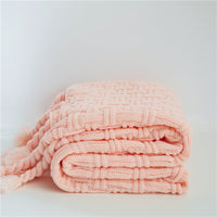 HKM-877203 Woven Tassels Casual Air Conditioning Blanket Shawl - Modern Design for Spring and Autumn (130x160CM)