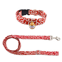 HKM-877331 Japanese Style Dog Collar Shiba Inu Corgi Pet Small Dog Collar