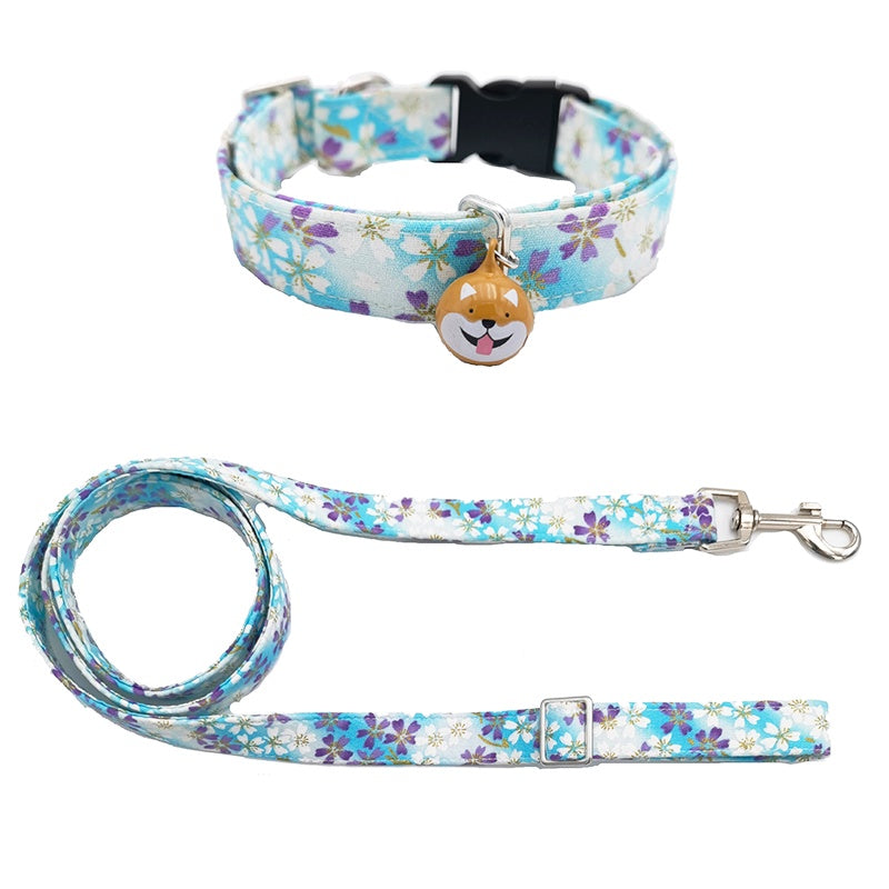 HKM-877331 Japanese Style Dog Collar Shiba Inu Corgi Pet Small Dog Collar
