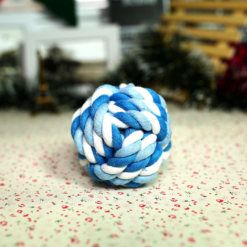HKM-877395 Pet Toy Cotton Rope Ball