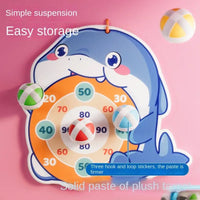 HKM-877459 Whale Shooting Sticky Ball Toy for Interactive Family Games