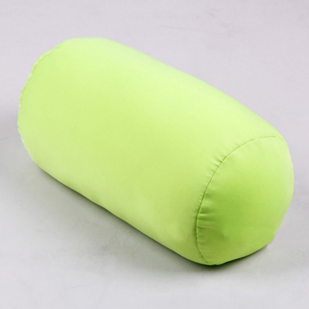 HKM-877587 Microbead Roll Pillow Case - 30x16cm Spandex Cushion in Various Colors
