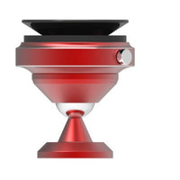 HKM-877843 Vibrato Suction Cup Car Mobile Phone Holder - Aluminum Alloy & Silicone, Multiple Colors Available