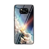 HKM-878035 Colorful Starry Sky TPU+PC Back Cover for Xiaomi Phones