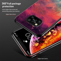 HKM-878035 Colorful Starry Sky TPU+PC Back Cover for Xiaomi Phones
