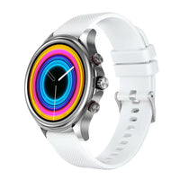 HKM-878291 1.3-Inch Round Smart Watch with Heart Rate, Blood Pressure, and Blood Oxygen Monitoring