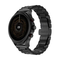 HKM-878291 1.3-Inch Round Smart Watch with Heart Rate, Blood Pressure, and Blood Oxygen Monitoring