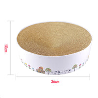 HKM-878291 Corrugated Paper Cat Scratcher Toy for Interactive Play and Stress Relief
