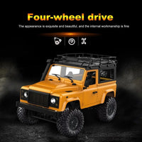 HKM-878355 1/12 Scale 4WD Remote Control Off-Road Vehicle for Kids, Ready-to-Go RC Car Model