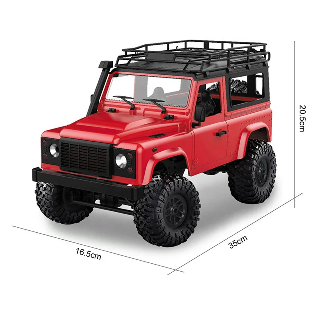 HKM-878355 1/12 Scale 4WD Remote Control Off-Road Vehicle for Kids, Ready-to-Go RC Car Model