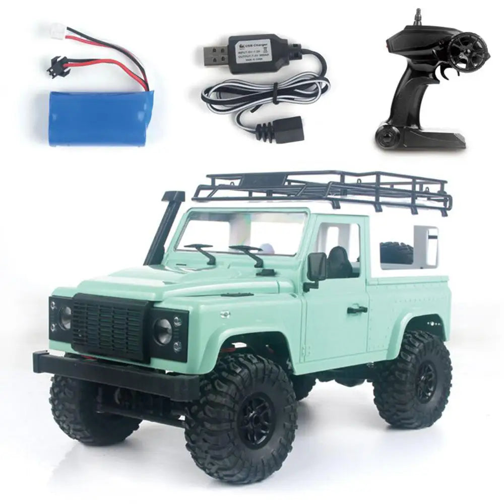 HKM-878355 1/12 Scale 4WD Remote Control Off-Road Vehicle for Kids, Ready-to-Go RC Car Model