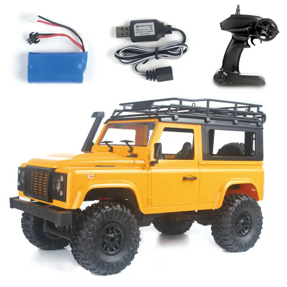 HKM-878355 1/12 Scale 4WD Remote Control Off-Road Vehicle for Kids, Ready-to-Go RC Car Model