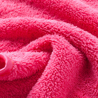 HKM-878355 Pink Superfine Fiber Makeup Remover Towel for Gentle Cleansing - 40x18cm