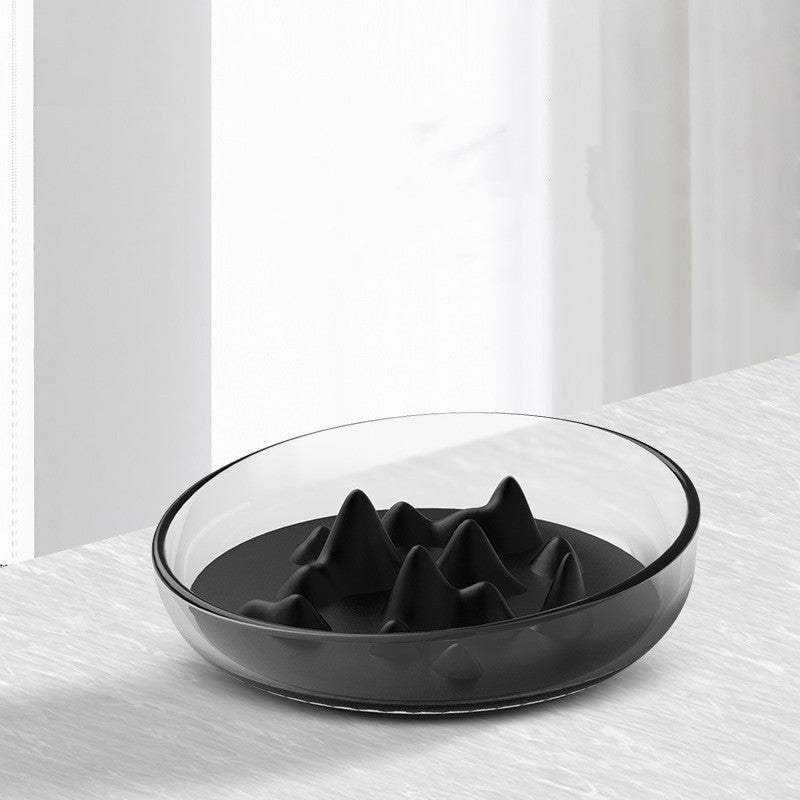 HKM-878547 New Pet Silicone Slow Food Bowl Dog Choking Bowl Cat Bowl Cat And Dog Food Bowl