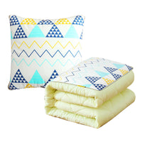 HKM-878611 Modern Velvet Cushion Quilt - Available in 40x40cm and 45x45cm Sizes