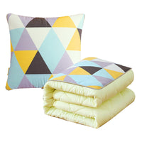HKM-878611 Modern Velvet Cushion Quilt - Available in 40x40cm and 45x45cm Sizes