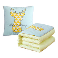 HKM-878611 Modern Velvet Cushion Quilt - Available in 40x40cm and 45x45cm Sizes