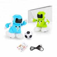 HKM-878739 Musical Soccer Robot Toy for Kids - Battery Operated with Light & Sound Features