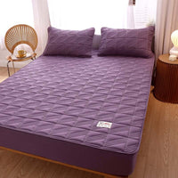 HKM-878931 Pure Cotton Quilted Mattress Protector, Thickened and Anti-Mite, 360° All-Inclusive Design