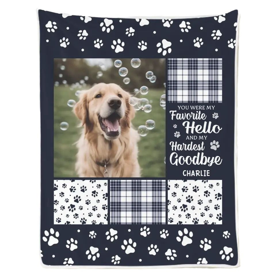 HKM-878931 Super Soft American Flannel Pet Blanket - Cozy Polyester Bedding for Pets