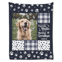 HKM-878931 Super Soft American Flannel Pet Blanket - Cozy Polyester Bedding for Pets