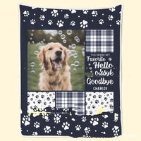 HKM-878931 Super Soft American Flannel Pet Blanket - Cozy Polyester Bedding for Pets