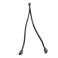 HKM-879315 4-Pin Temperature Controlled Cooling Fan Extension Cable with CPU Adapter and Mesh Design