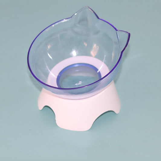HKM-879443 Neck Protection Double Bowl for Cats and Dogs - Detachable, Easy-Clean, Durable Design