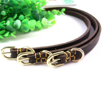 HKM-879635 Real Cowhide Puppy Dog Collar Collar