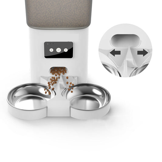 HKM-879699 Automatic Pet Feeder 6-liter WiFi Version Smart Adjustable Dual