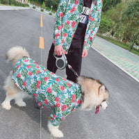 HKM-879699 Tropical Rain Forest Casual Printed Pet Shirt for Everyday Wear