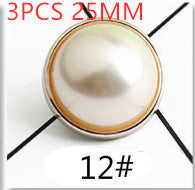 HKM-879763 Natural Resin Detachable Brooch with Strong Fragrance - 25mm Unique Decorative Accessory
