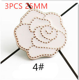 HKM-879763 Natural Resin Detachable Brooch with Strong Fragrance - 25mm Unique Decorative Accessory