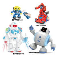 HKM-879891 Interactive Educational Robot with Voice Control, Light and Music for Kids Ages 2-13
