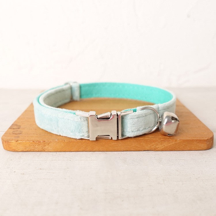 HKM-879955 Adjustable Soft Polyester Collar for Cats - Comfortable and Durable Design