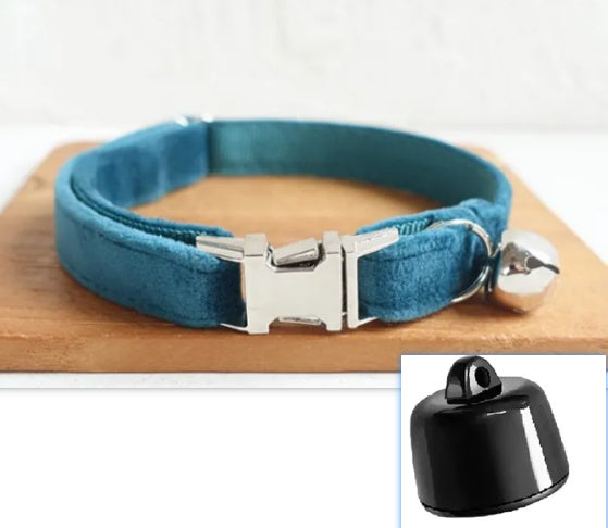 HKM-879955 Adjustable Soft Polyester Collar for Cats - Comfortable and Durable Design
