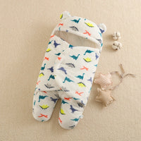 HKM-880083 Adorable Cartoon Printed Flannel Sleeping Bag for Babies, Various Designs Available
