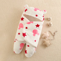 HKM-880083 Adorable Cartoon Printed Flannel Sleeping Bag for Babies, Various Designs Available
